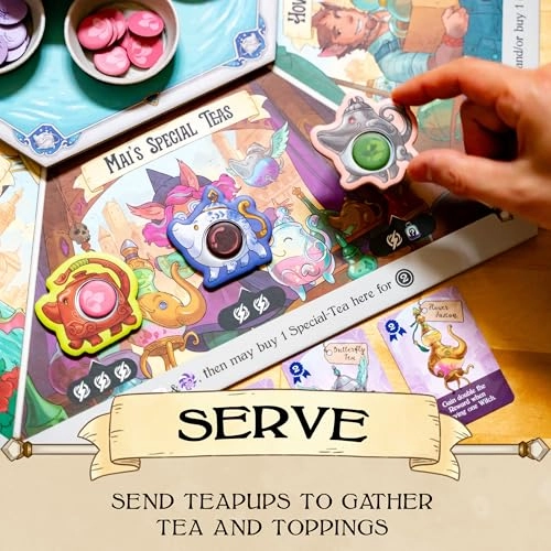 Tea Witches - Worker Placement