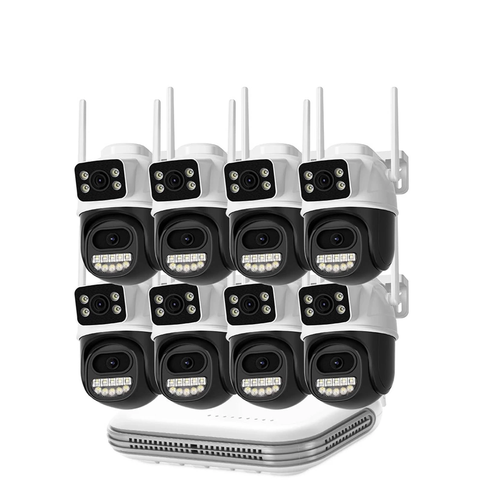 JVDDI Mini CCTV NVR - 8pcs 8CH 8MP