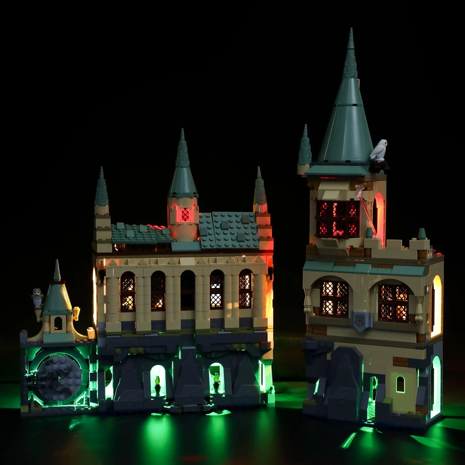 MENZAVA LED Light Kit Compatible with LEGO 76389 Hogwarts House of Secrets - Harry Potter