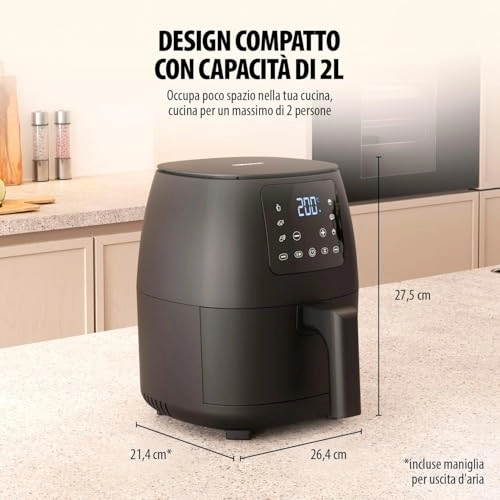 Mini Digital Hot Air Fryer FR-9015