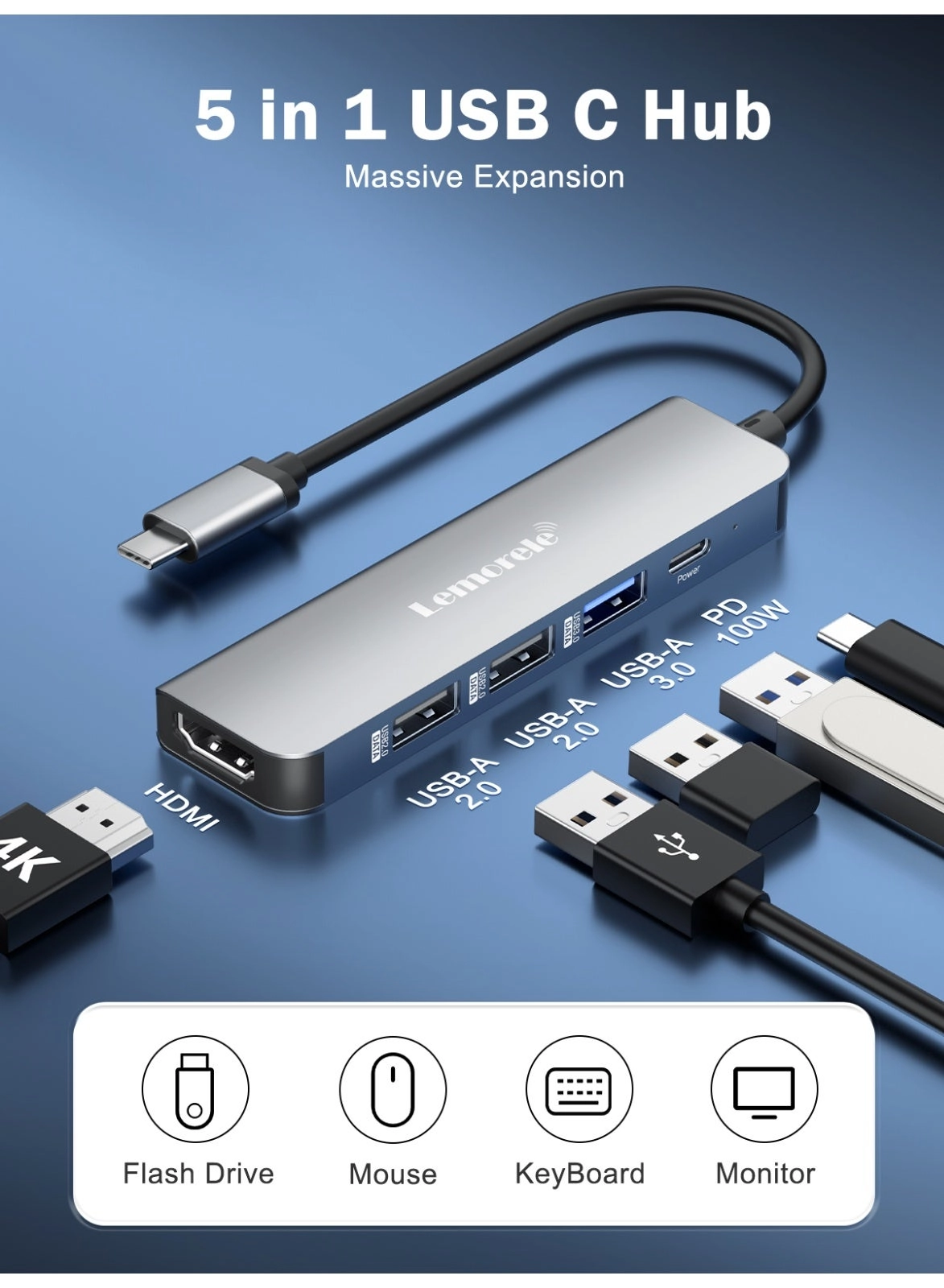 TC101 - USB 3.0 4K@30Hz