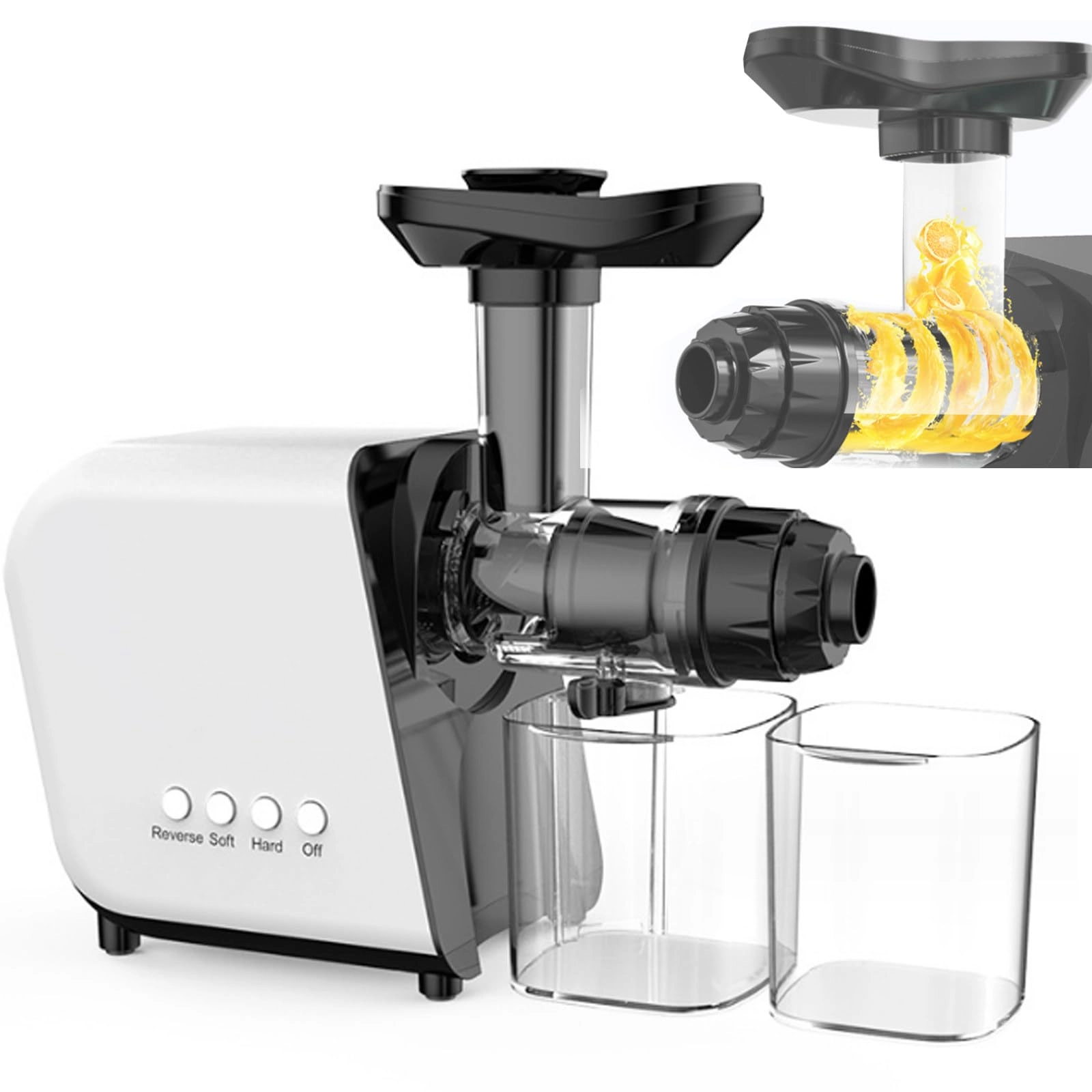 Slow Juicer - 250 watts 400 Milliliters