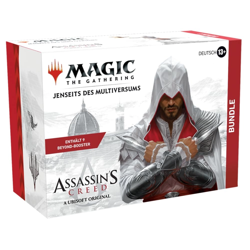 Wizards of the Coast Assassin's Creed Beyond Booster - 9pcs + Card Storage Box