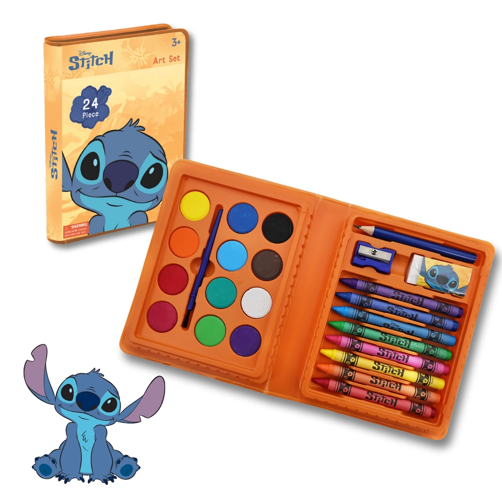 Lilo & Stitch Art Set - 3+ years 24 pcs