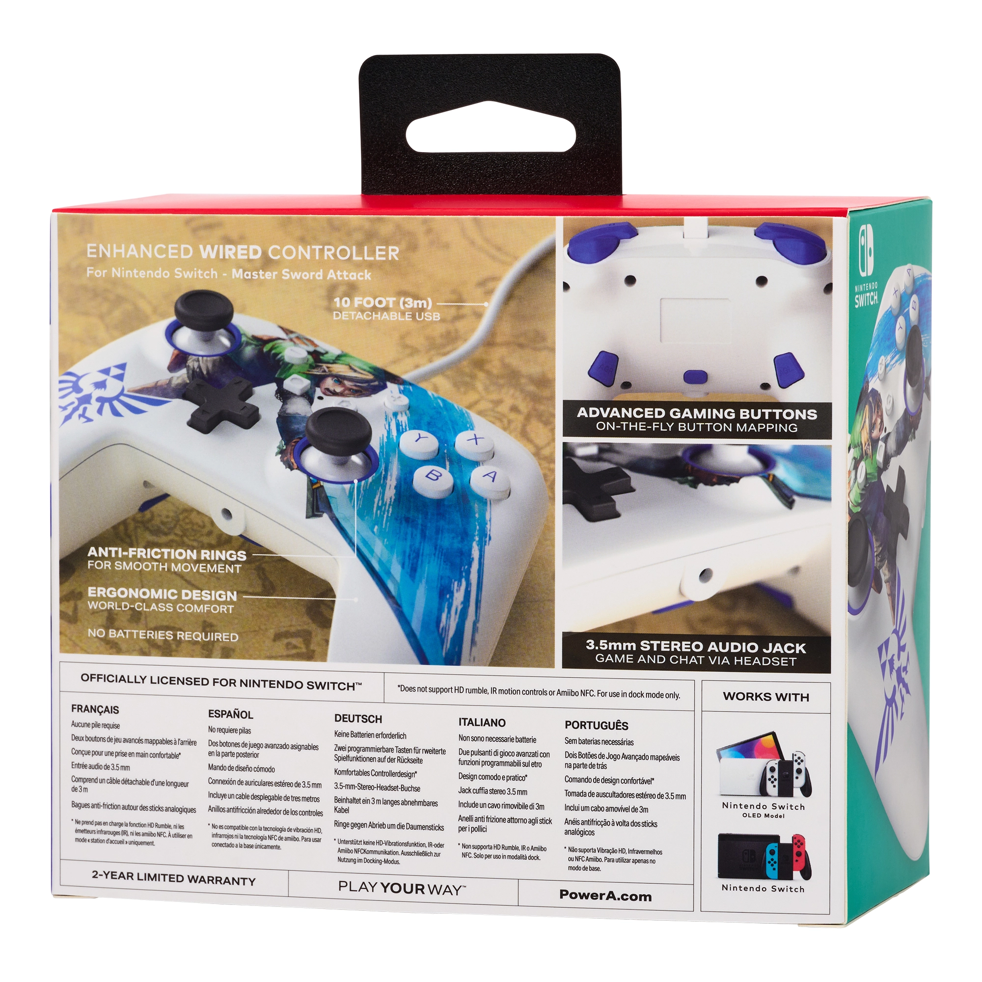 Enhanced Wired Controller - Nintendo Switch