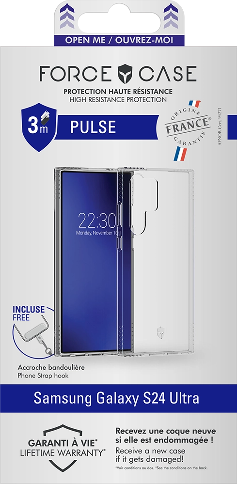 Reinforced Transparent Screen Protector for Samsung Galaxy S24 Ultra