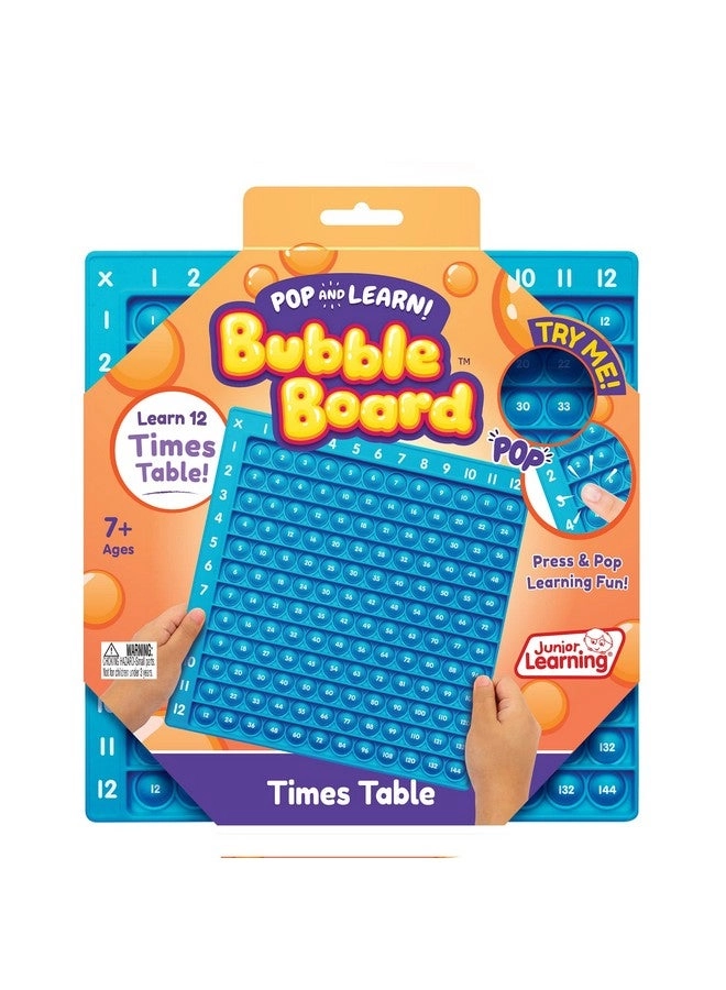 Junior Learning Times Table Bubble Board - 7+