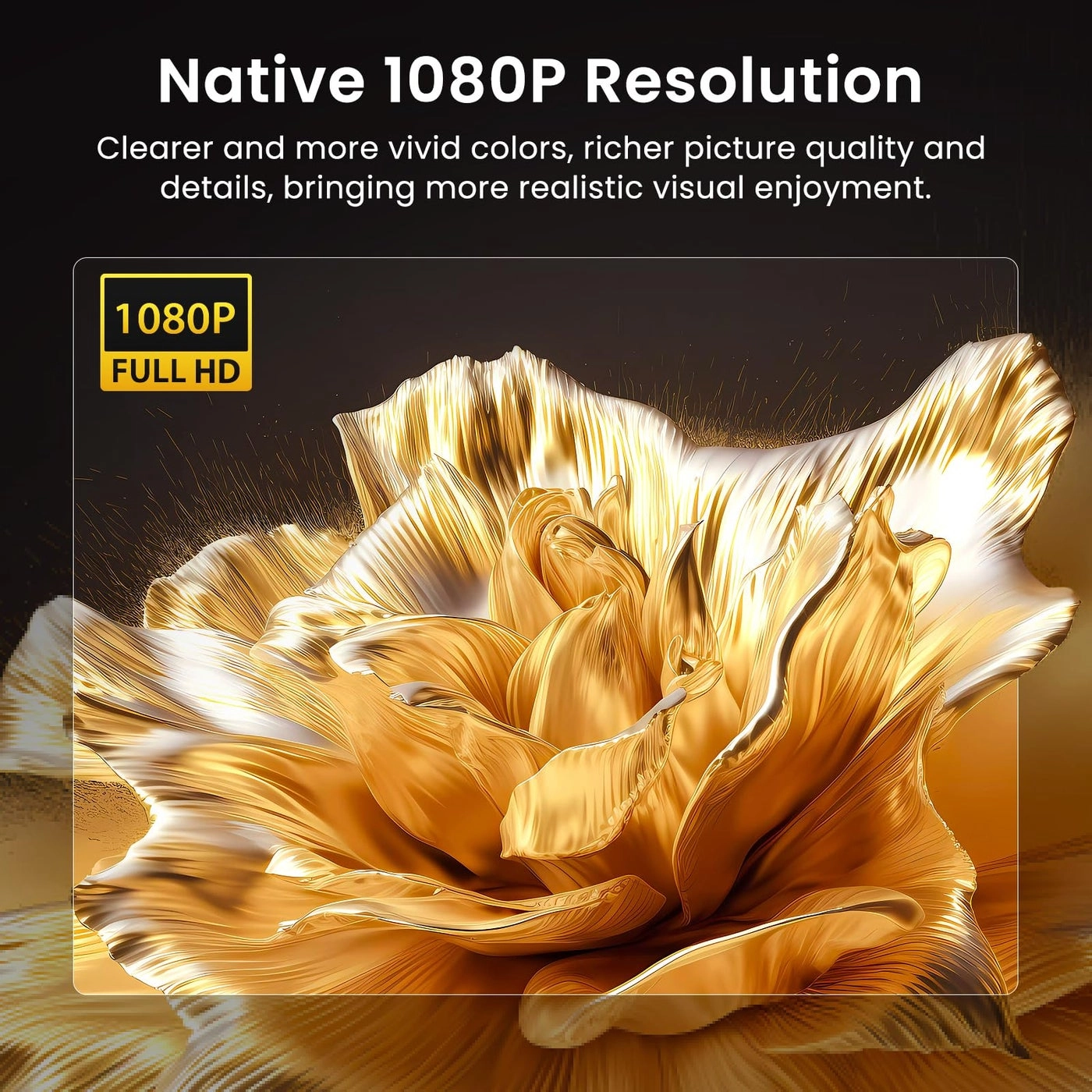 Native 1080P Bluetooth H1 9500L