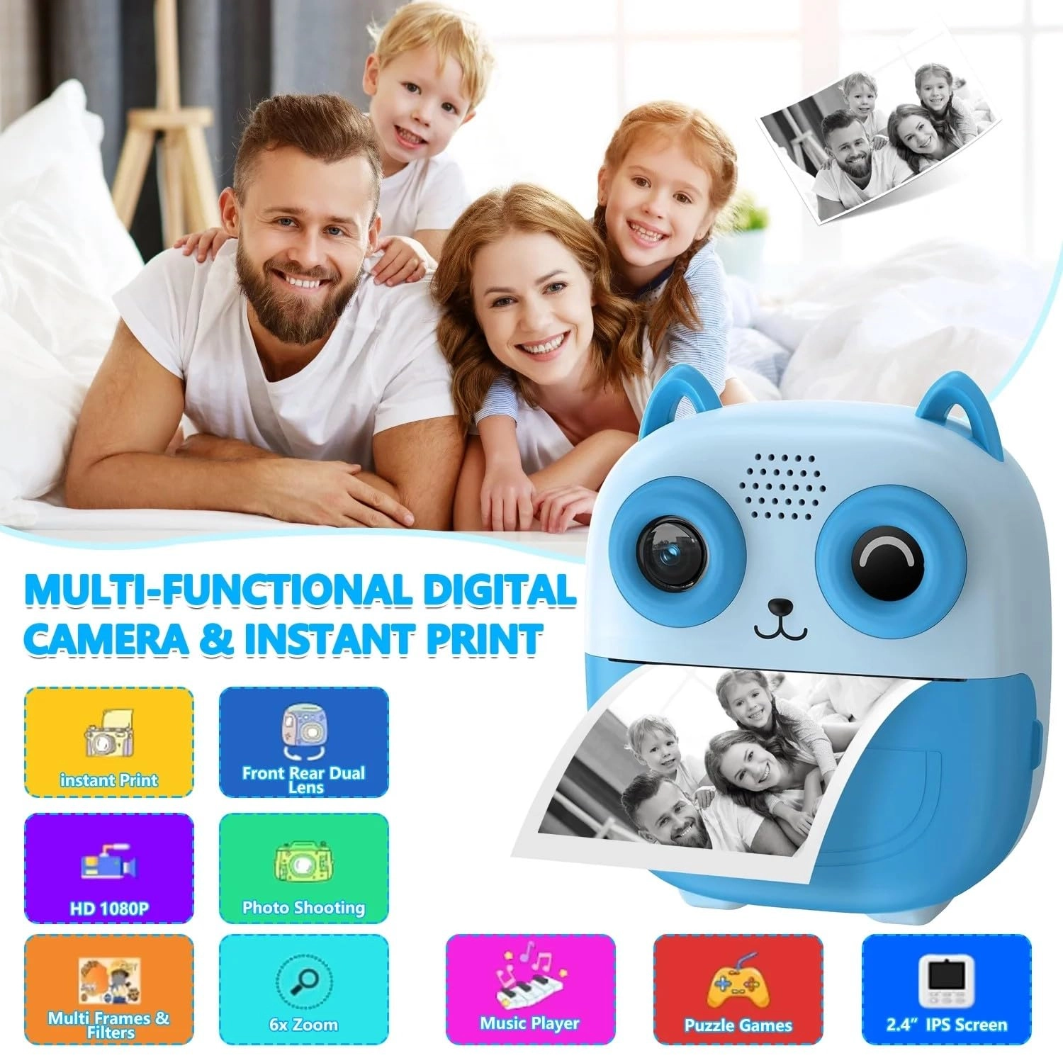 kids Mini portable printer