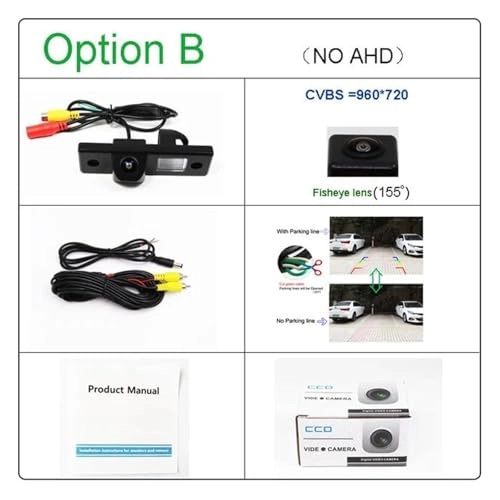 Rear View Backup camera - Night vision 1280*720p