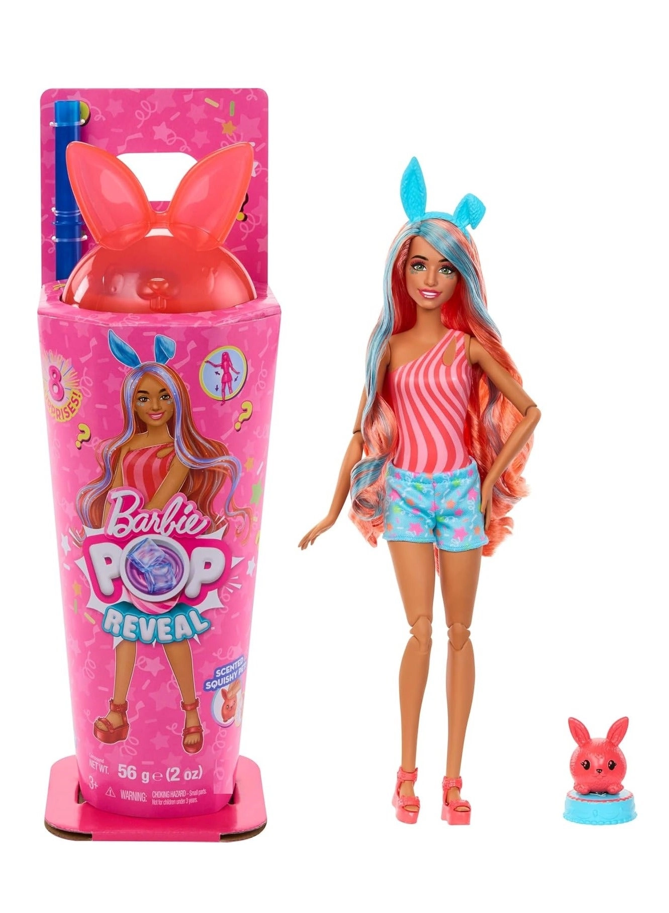 Barbie Pop Reveal Shakes Series - 8 Surprises Scented Ages 36+