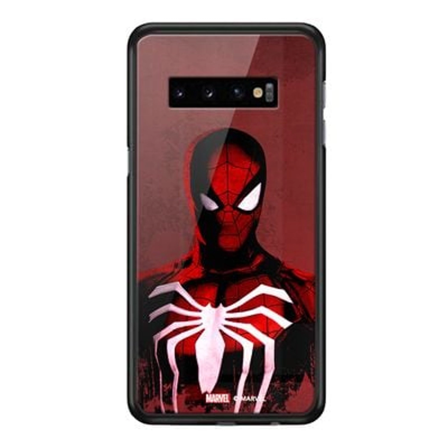 Wackylicious Spiderman Potrait Cover Back Case for Galaxy S10 Plus