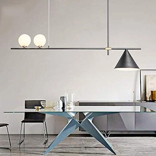 Hanging Light - Copper and glass 92*40cm