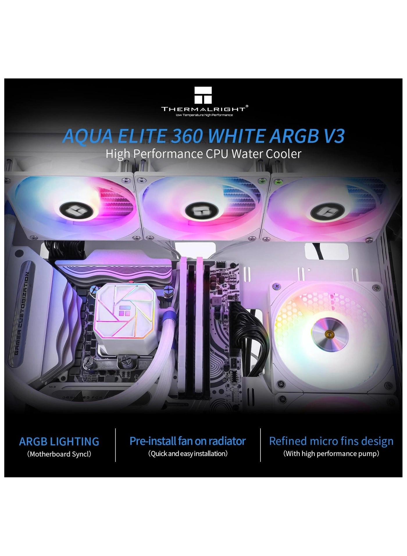 Elite 360 V3 - 3 fans 120mm