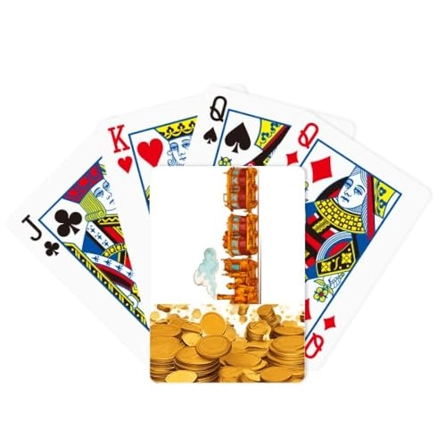 Cartoon Train - 52 Playing Cards 2 Jokers