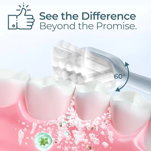 Sweep Sonic - Rechargeable 2 Replacement Brushheads 4 Modes