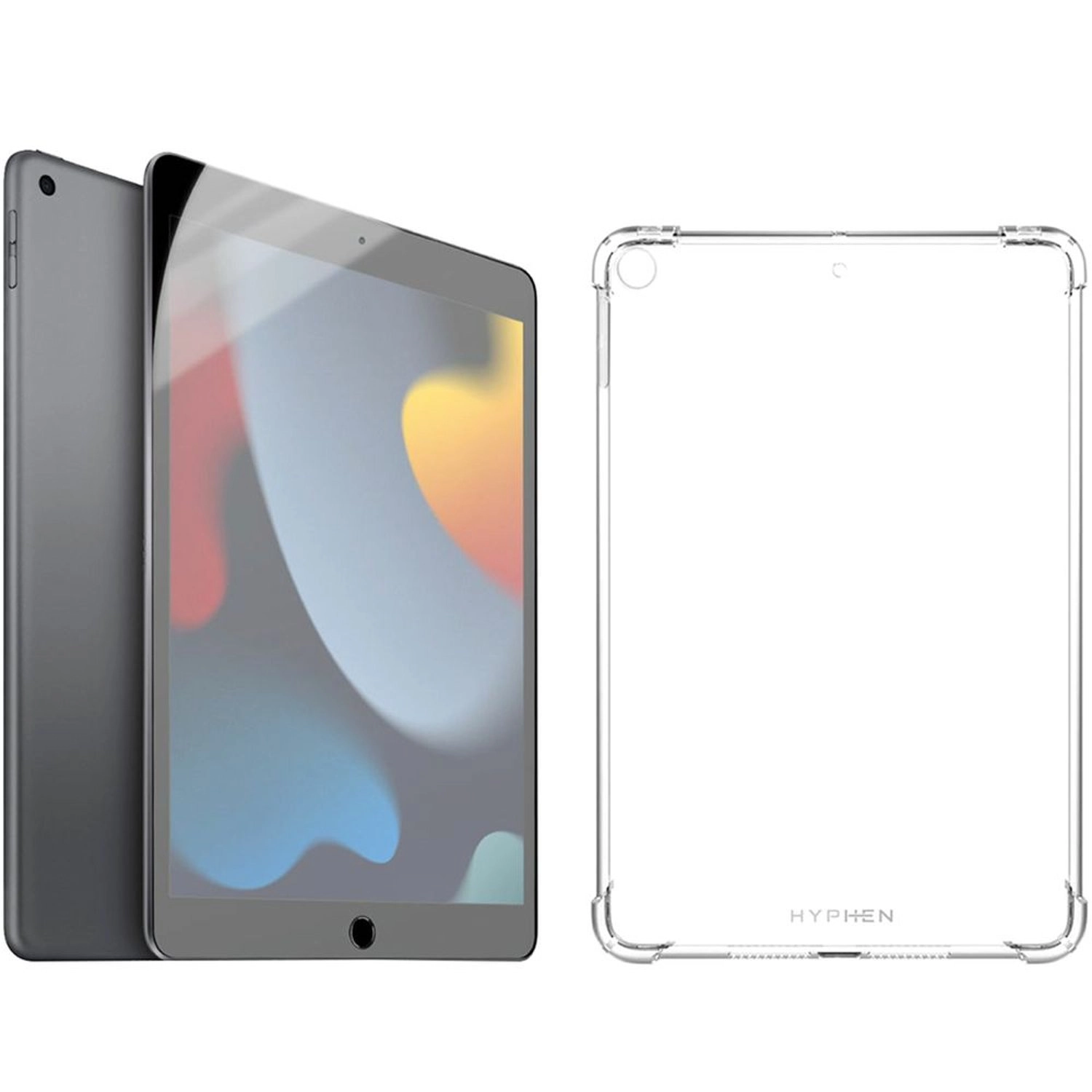 Hyphen Back Case with Screen Protector for iPad 10.2-inch