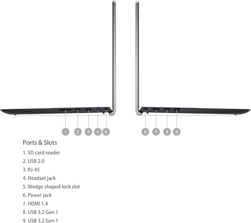 Vostro 3520 - 15.6'' Core i3-1215U 8GB DDR4 512GB SSD + External SSD + Wireless Mouse + Mouse Pad