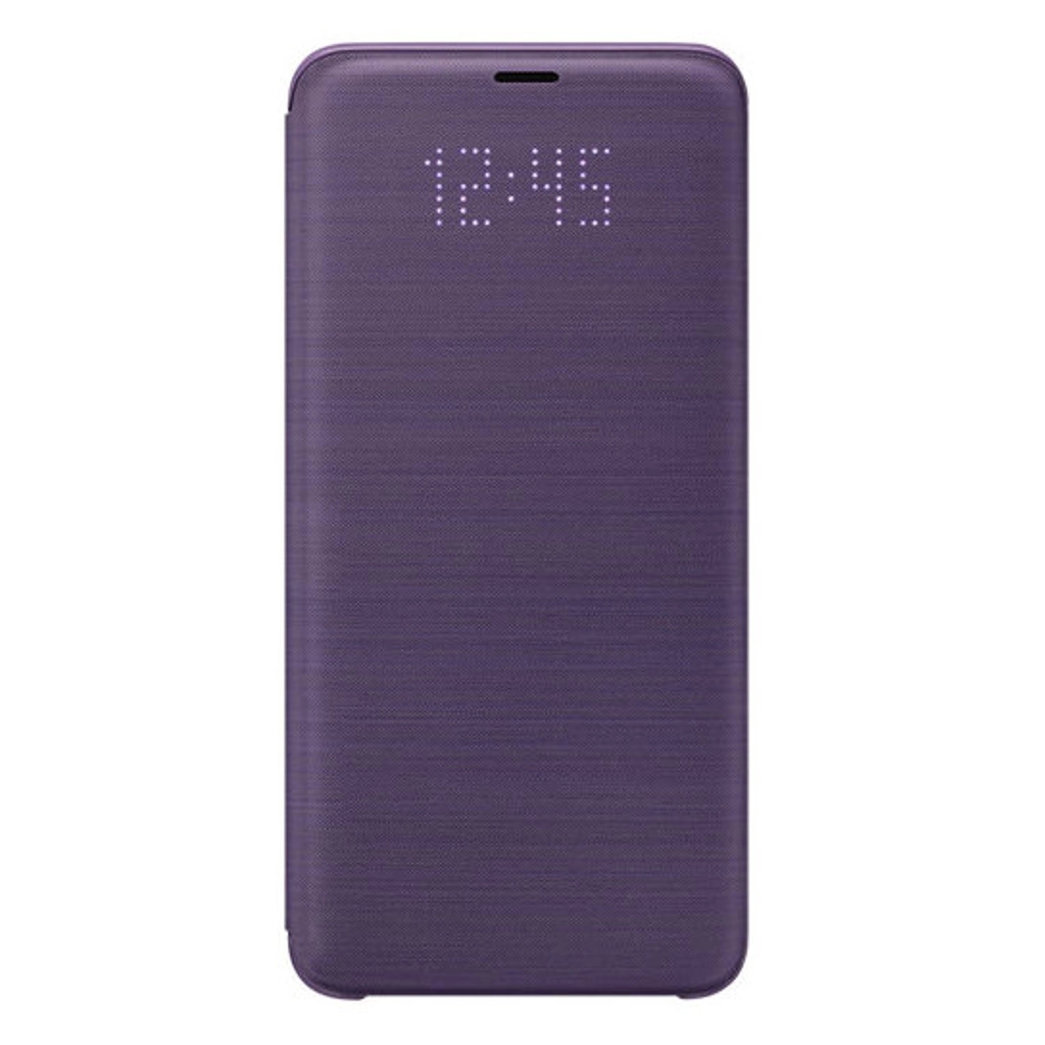 LED Flip Wallet Cover for Galaxy S9 Plus