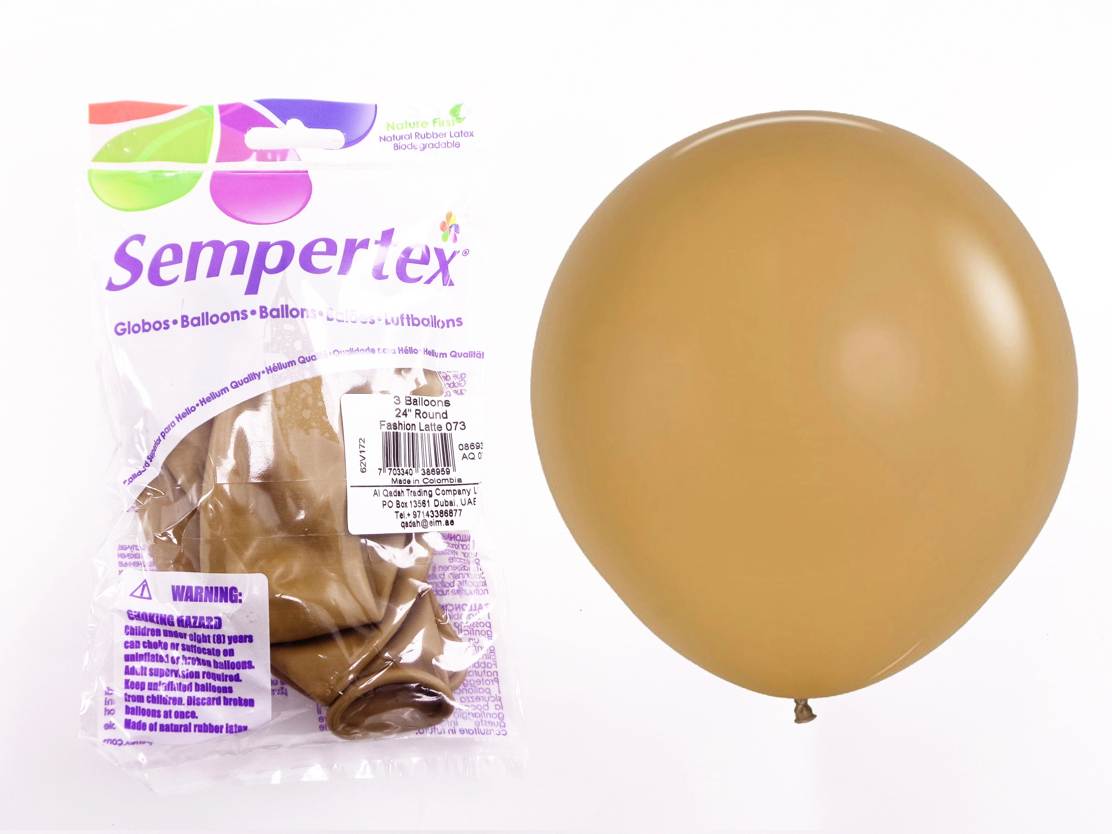 Round Balloons - 3 pcs