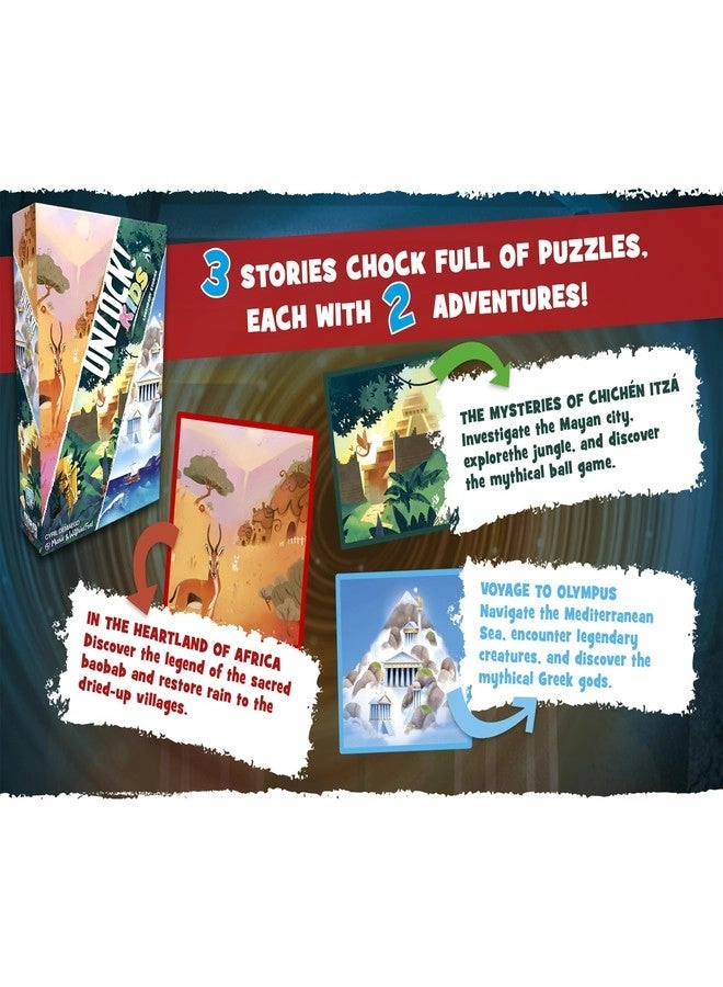 Unlock! Kids: Stories from The Past - Card Game
