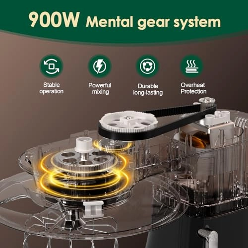 Stand Mixer - 8 Quarts 900 watts