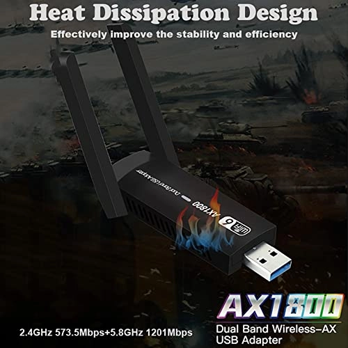 AX1801 - 2.4G/5ghz USB3.0 Wireless