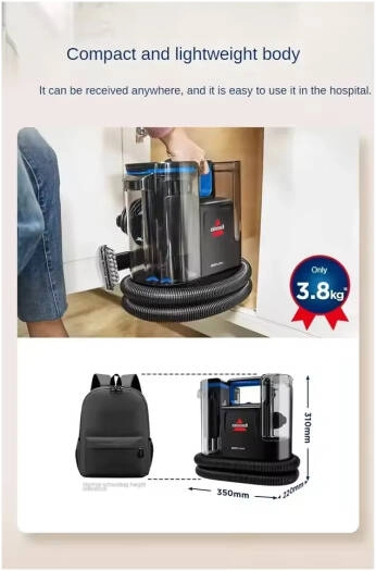 SpotClean - two-tank technology flexible hose