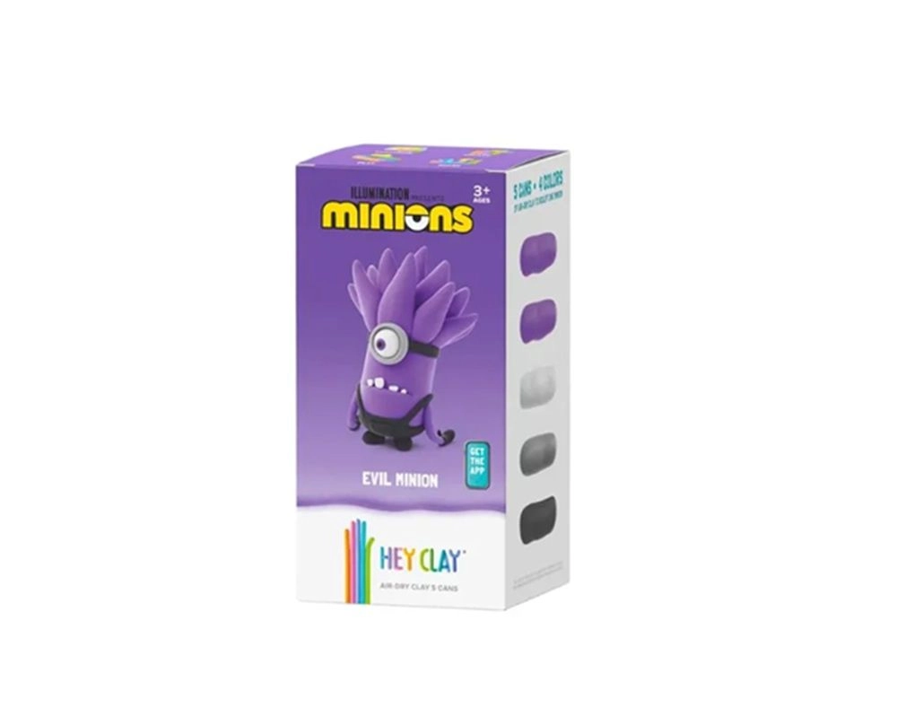 Minions Evil Minion Colourful modelling air-dry clay - 5 colors 3+ years