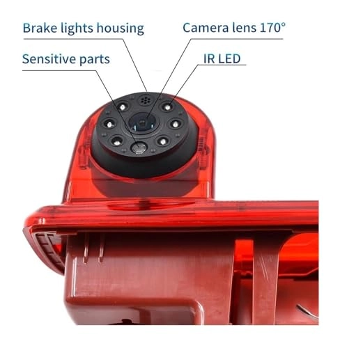 Reverse Camera - Night vision 756(H)*504(V) pixels