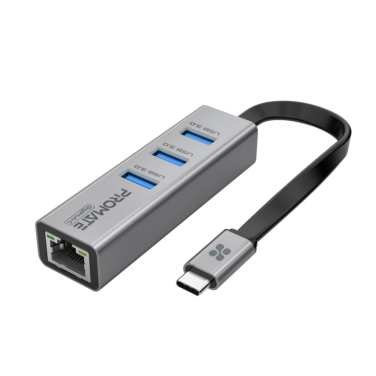 E SMART ELECTRONICS GigaHub-C - Gigabit Ethernet 3 USB 3.0 Ports
