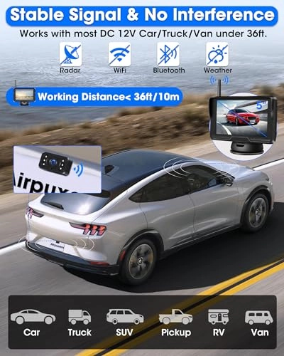 Wireless Reversing Camera - Night vision AHD 1080P