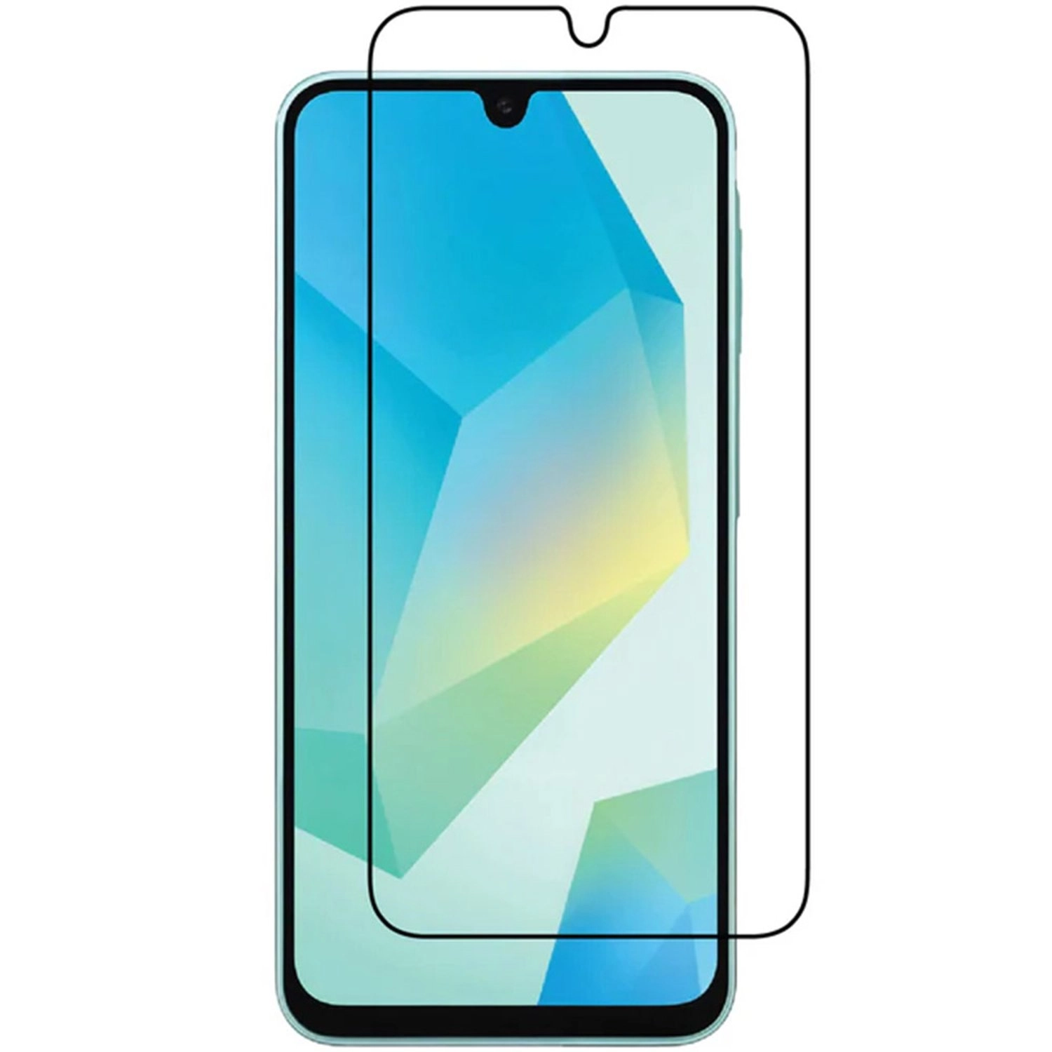 A16 Case - Transparent + Screen Protector for Samsung Galaxy A16