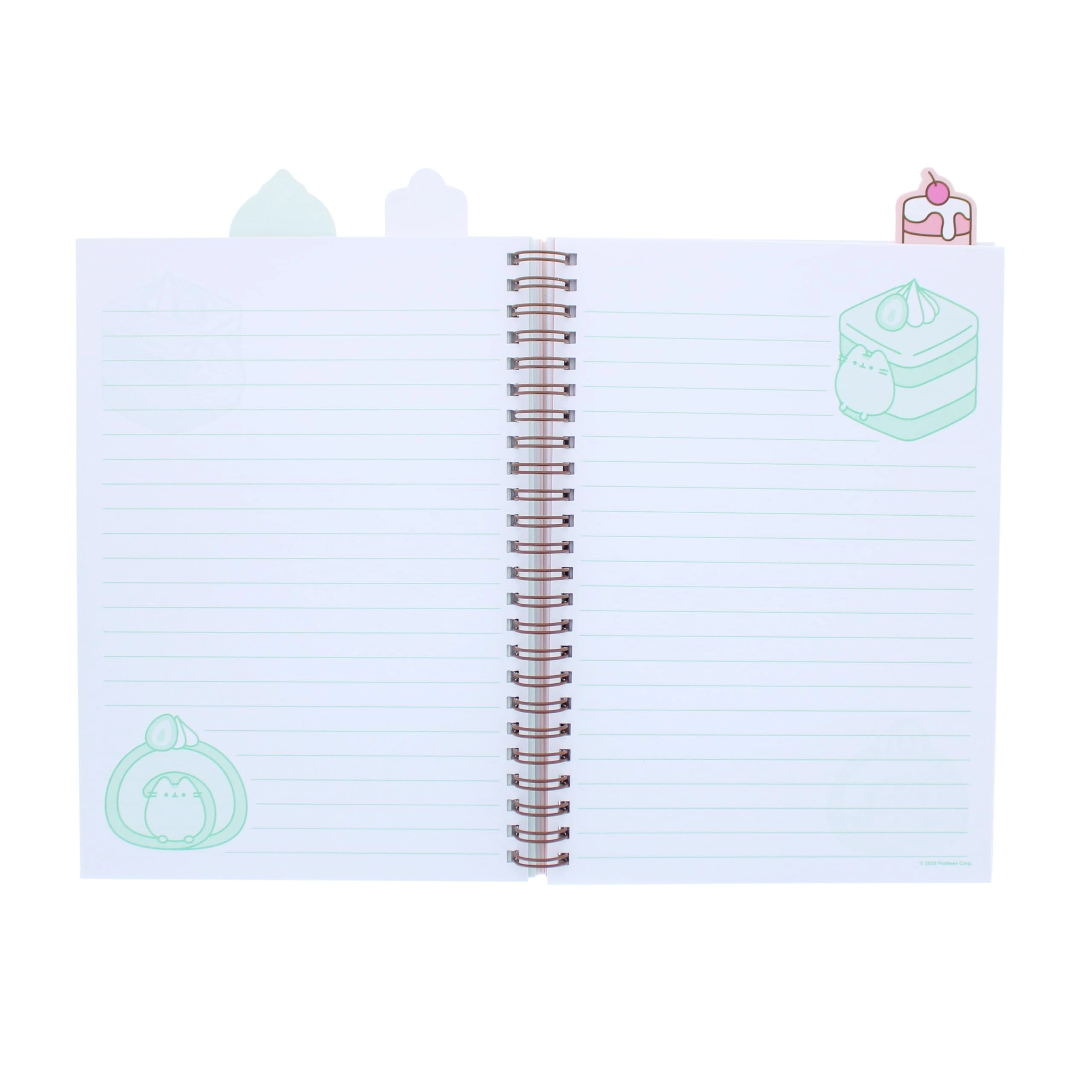 Pusheen Project Notebook A5 Spiral - Lined 80 Sheets