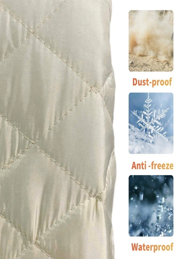 Air Conditioner Cover - Fits Most 3,000 - 7,000 BTU Window Air Conditioner Unit