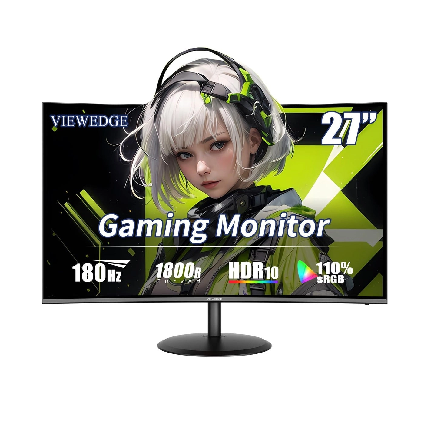 Curved Gaming Monitor - CS27FHUS 27 inch 1920 x 1080 Pixels