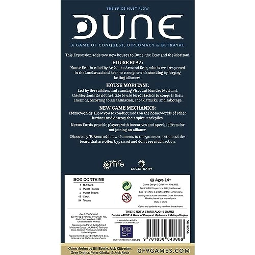 Dune: Ecaz & Moritani House Expansion