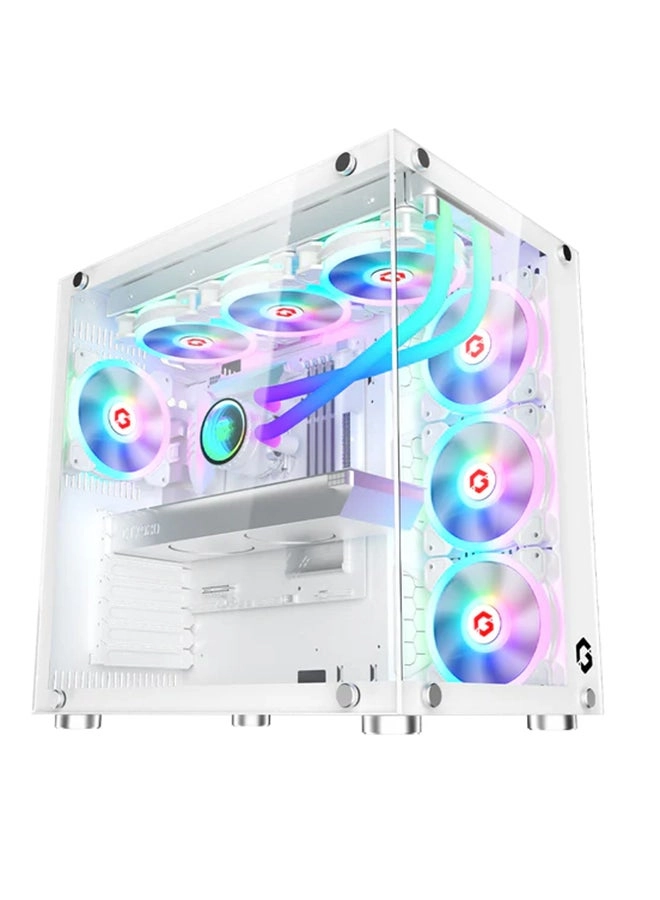 GameOn Emperor Arctic III - Tempered Glass Mid Tower