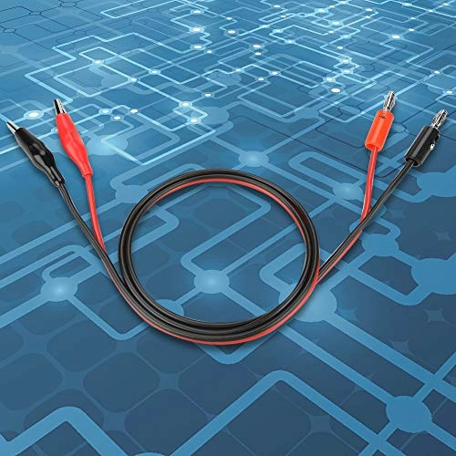 Banana Plug to Clip Cable - 5A 30V Banana plug to clip