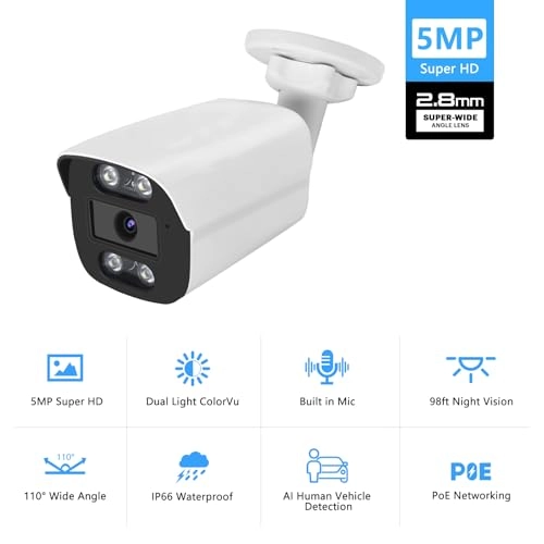 Bullet IP Camera 5MP