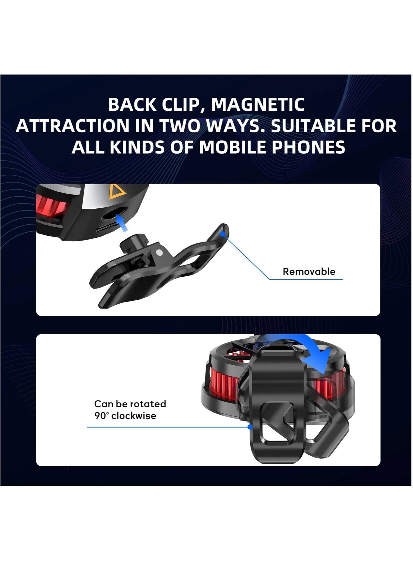 Phone Cooler - Semiconductor Portable Noiseless Magsafe Compatible