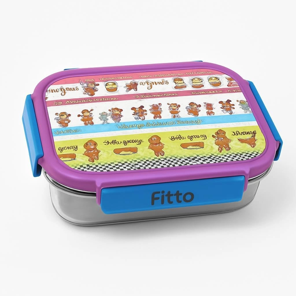 Insulated Stainless Steel Lunch Box - Assorted Colors