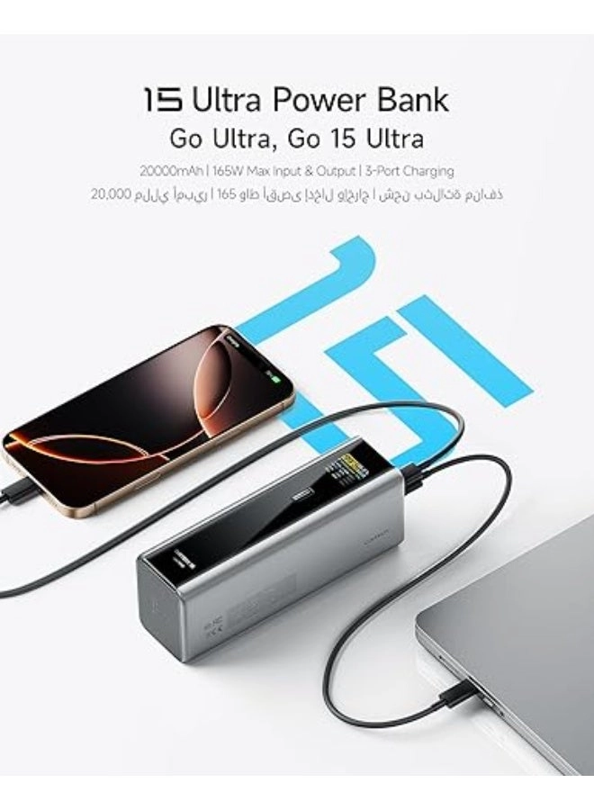 15 Ultra - 20000mAh 210W PD3.1