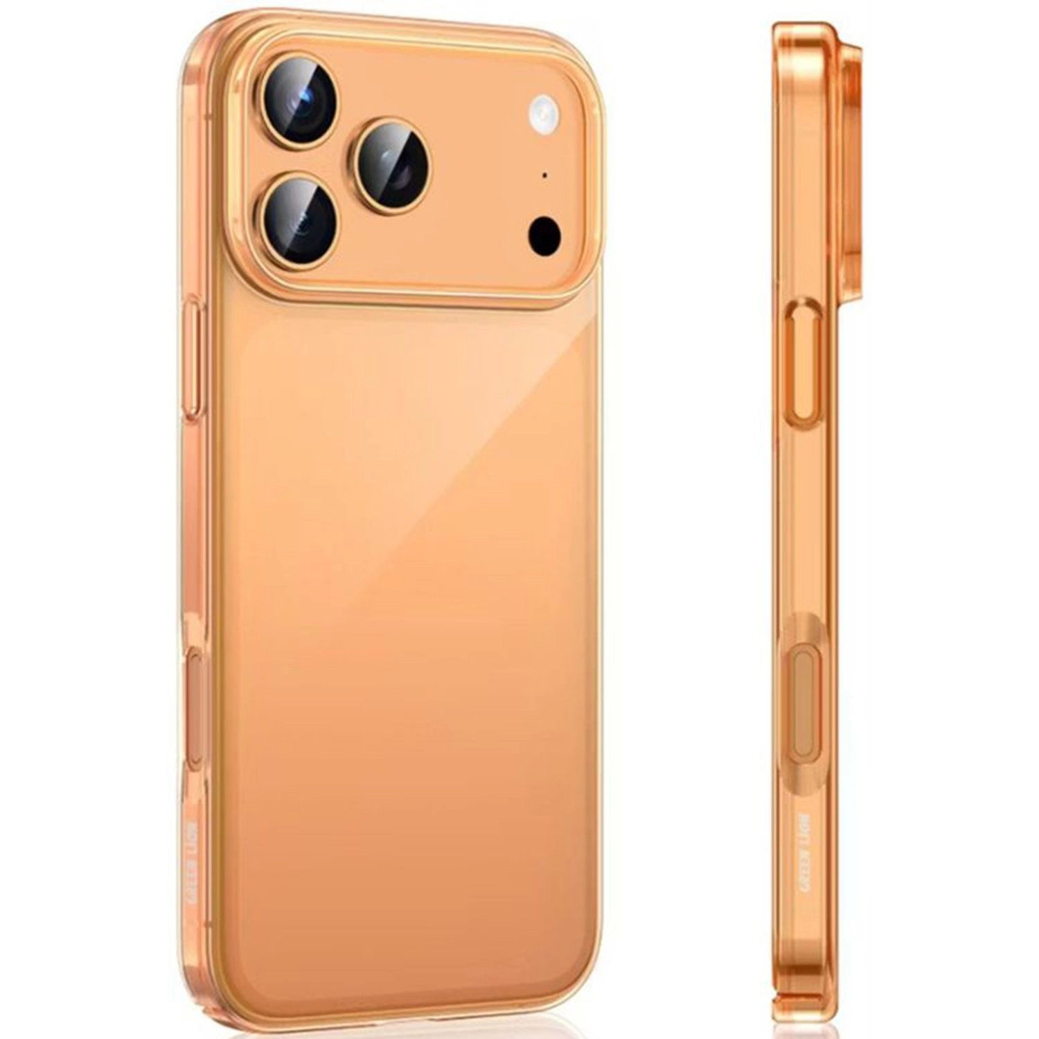 Delgado Clear Case for iPhone 17 Pro Max - PC