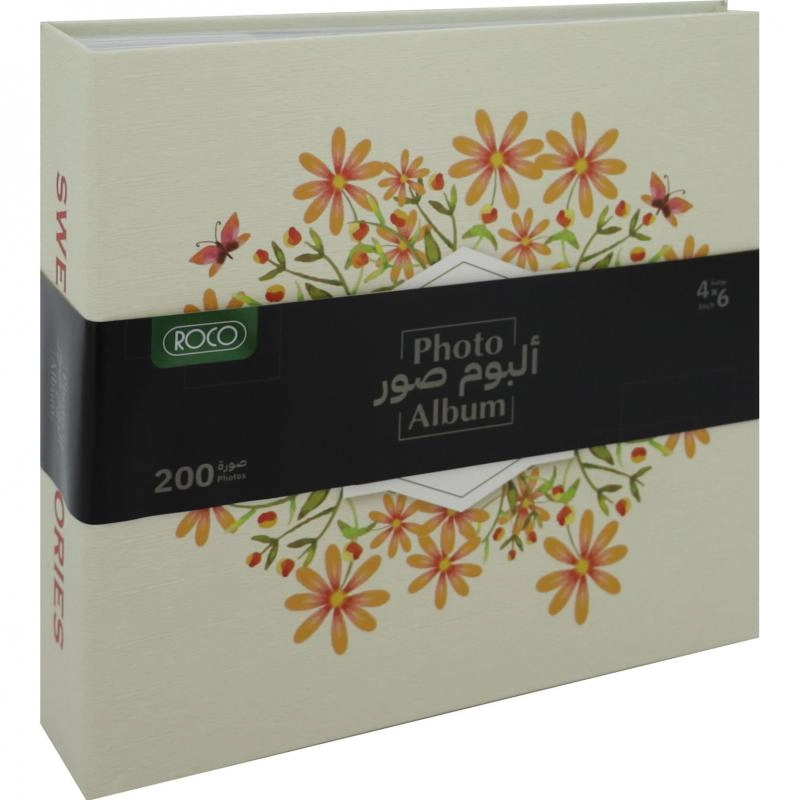 4x6" 100 Pages Fabric Photo Album