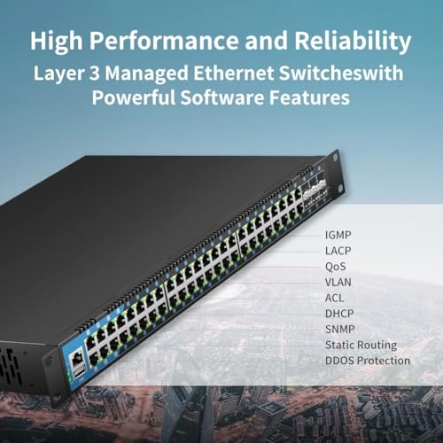 48 Ports Gigabit Switch Managed 48-Ports