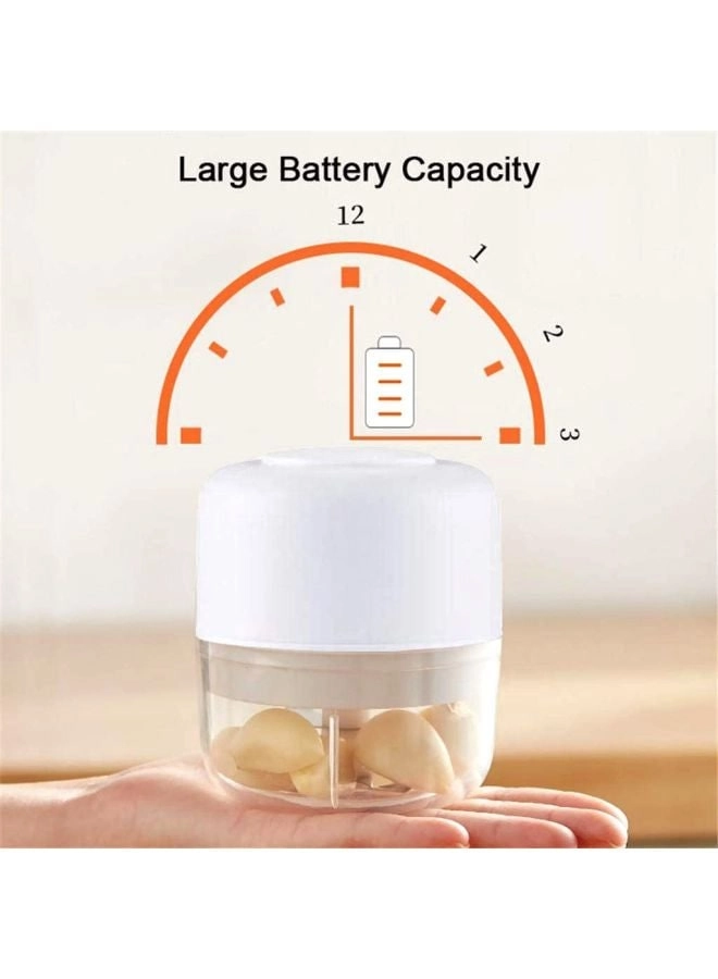 Mini Food Chopper And Processor - 100ml/250ml Wireless Electric