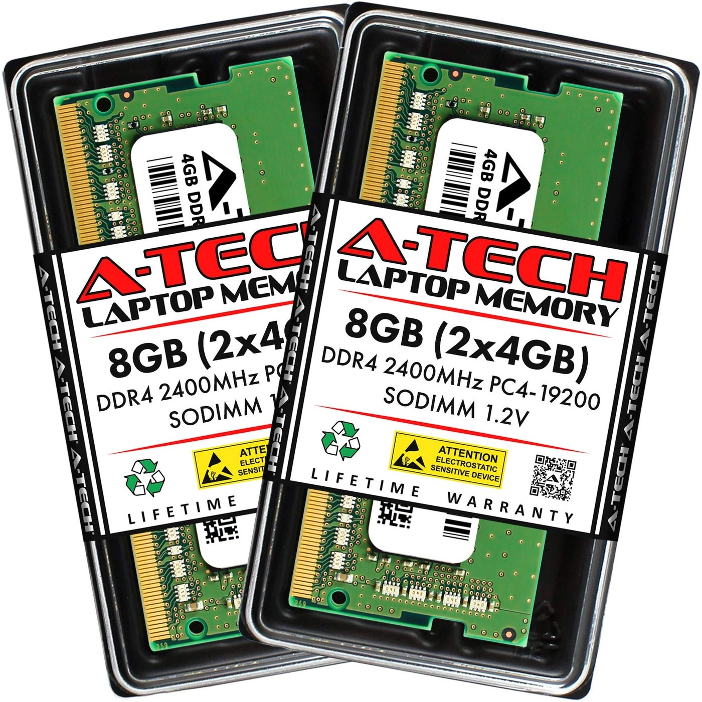 Atech Laptop RAM - 8GB 2400 MHz SODIMM DDR4