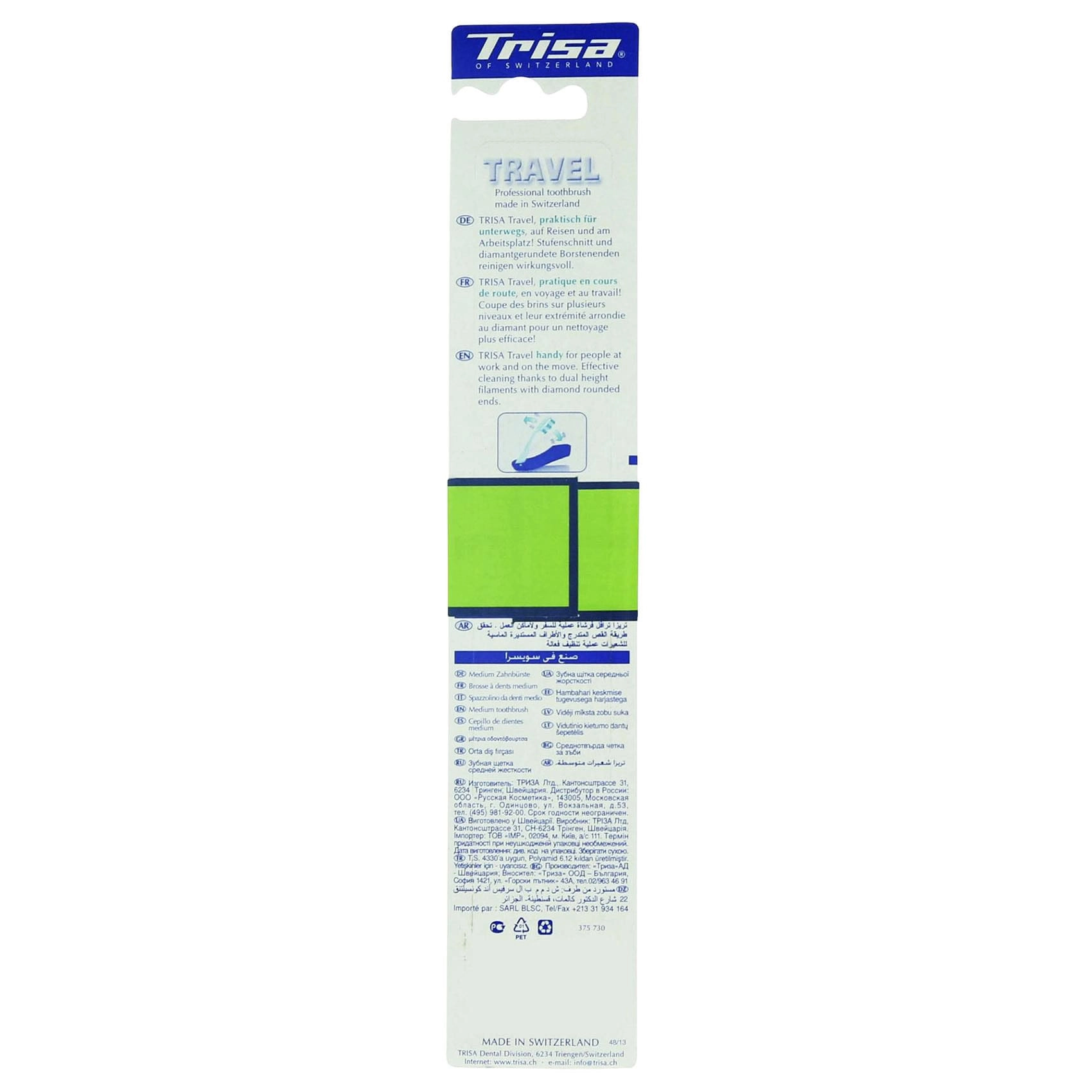 Easy Travel Toothbrush - soft bristles