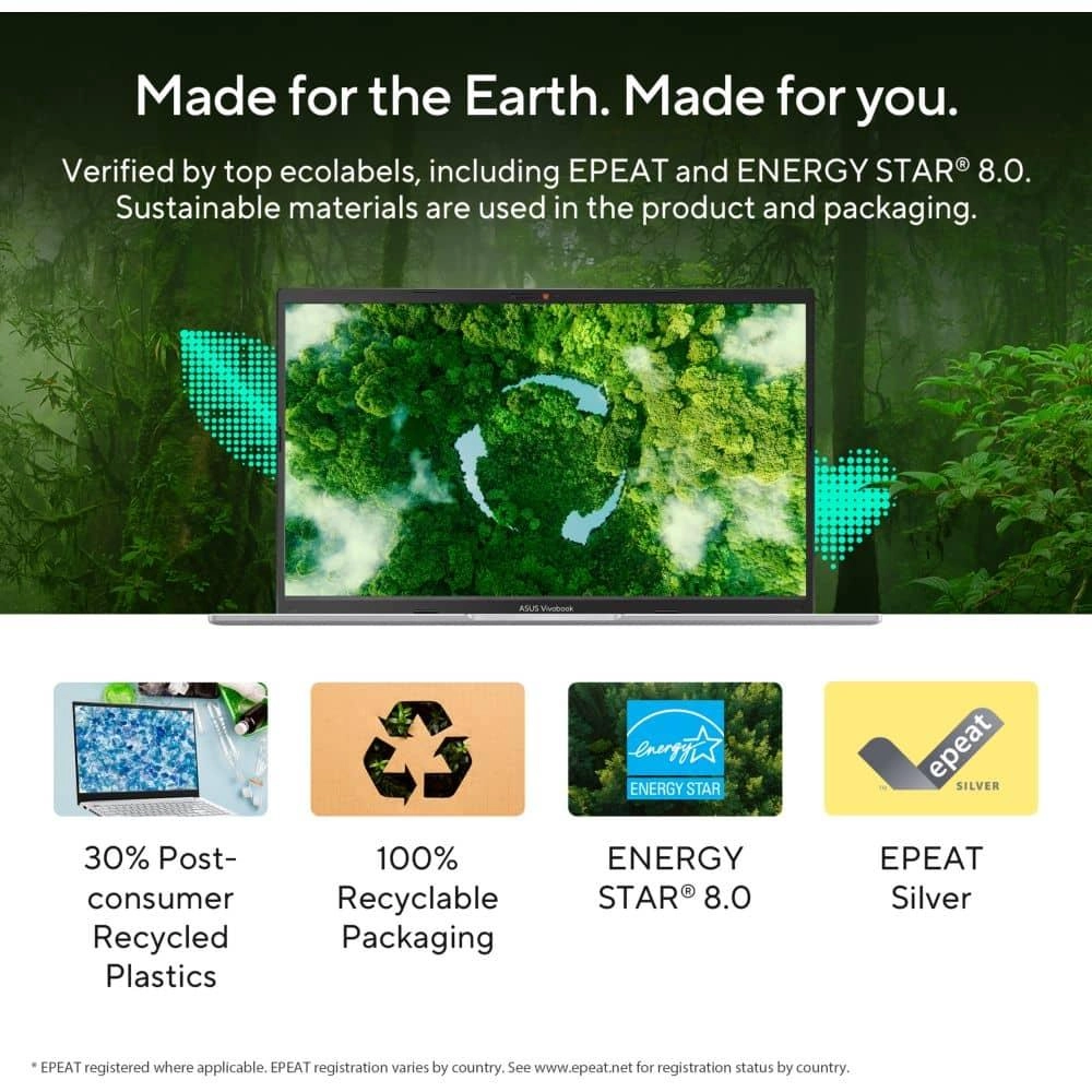 Vivobook 15 M1502YA-NJ116W - 15.6'' Ryzen 7 7730U 16GB DDR4 512GB SSD